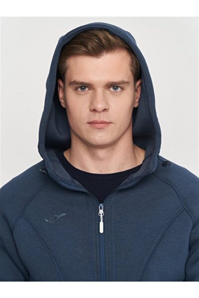 Joma Softshell Hoodıe - Чоловічий темно-синій спортивний світшот - 101028.331