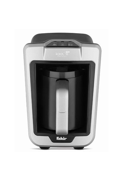 Fakir Coffee Machine 4 Cup Capacity with Ember and Milk Kaave Trio Silver Stone
