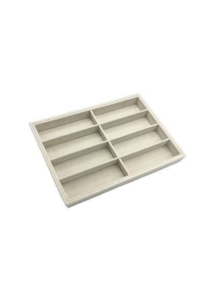 Polo Cross Glasses Bracelet Jewelry Box with Suede Cream Compartment
