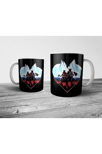 Pixxa Thor & Lady Thor - Marvel Mug Cup Model 1