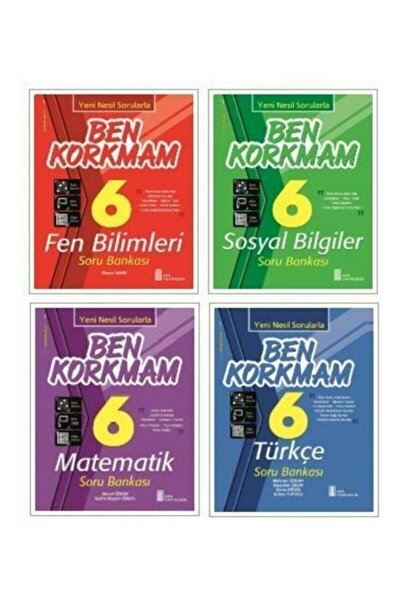 Ata Yayıncılık 6.sınıf Ben Korkmam Soru Bankası Set Ata Yayıncılık Full 2022 ...