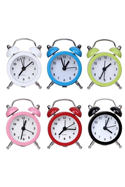 BaharHediyelik Mini Renkli Çalar Saat