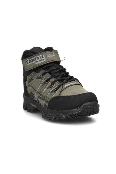 Gantum Contra Çocuk Botu Siyah Haki 31-35 Numara 1615