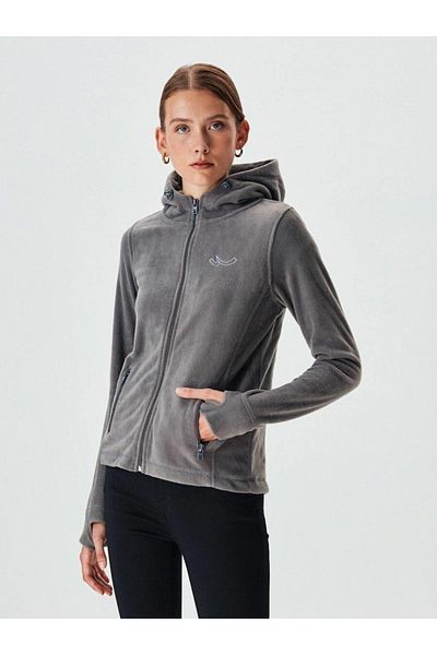 Ltb Berinta Women's Fleece Gray