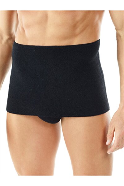 Medima Has Angora Yünü Siyah Unisex Korse