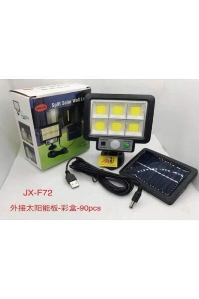 Powermaster Jx-f72 Solar Panelli Hareket Sensörlü Üç Modlu Duvar Lambası