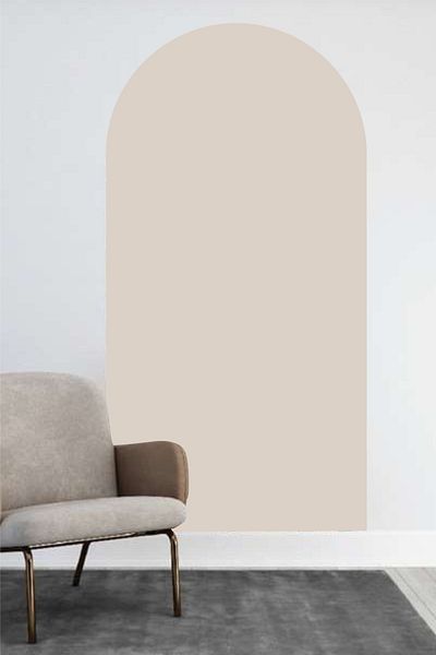 Grafikup Autocolant de perete oval boem