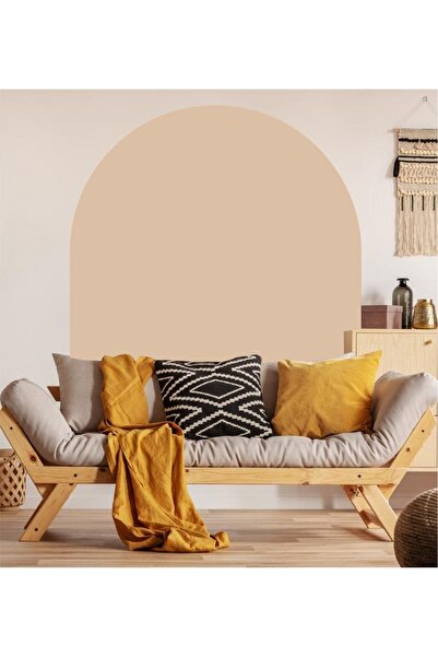 Piksel Grafik Half Oval Bohemian Wall Sticker