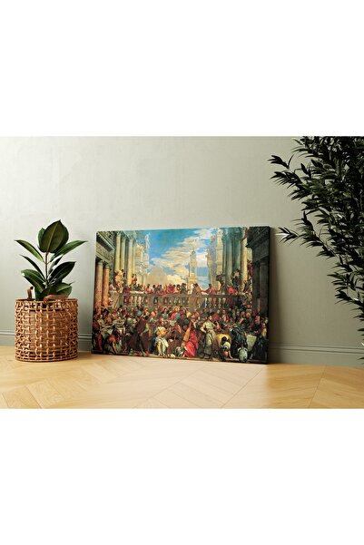 Carmen Paolo Veronese - Kana'da Düğün Kanvas Tablo