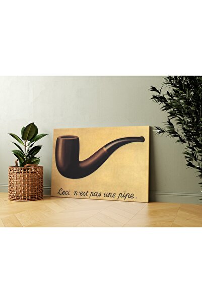 Carmen Rene Magritte - Pipo Kanvas Tablo