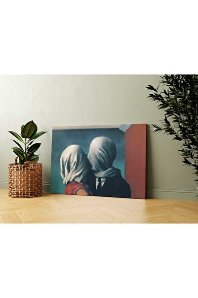 Carmen Rene Magritte - The Lover Iı Kanvas Tablo
