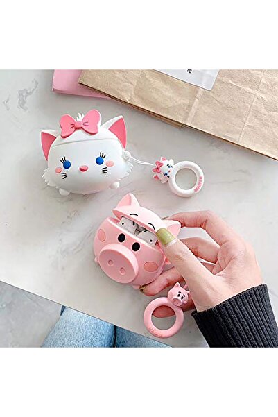 BİPOWER 1-2. Nesil  Kılıf Cute Domuz Pembe