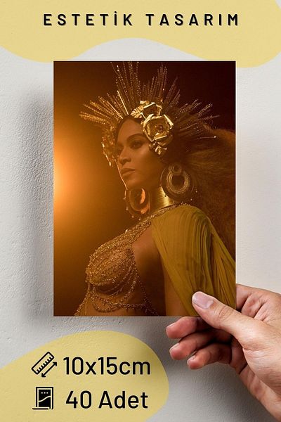 Postifull Σετ αφίσας και κολάζ Beyonce - 10x15cm, 40 τεμάχια, σε κουτί