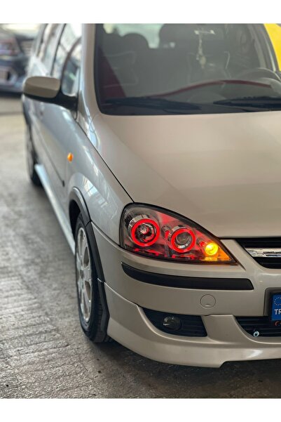 AYDIN TUNİNG Opel Corsa C Junyan Far Uyumlu - Far Içi 4 Lü O Tip Rgb Angel 16...
