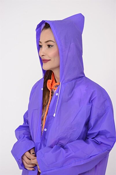 ZTO Unisex Hooded Waterproof Raincoat