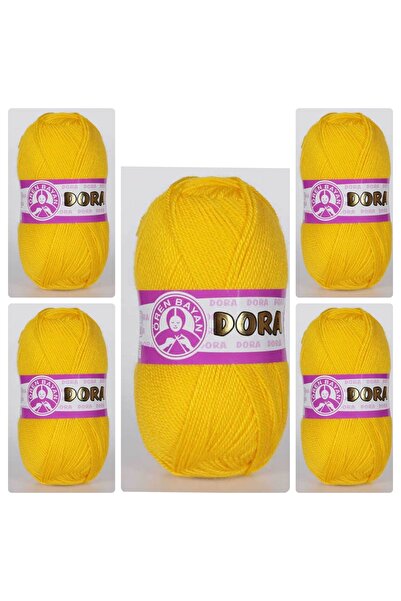 Ören Bayan Dora El Örgü Ipi 5 Li Paket