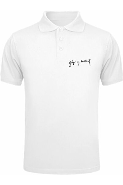 Gazi Mustafa Kemal İmzalı Polo Yaka T-shirt