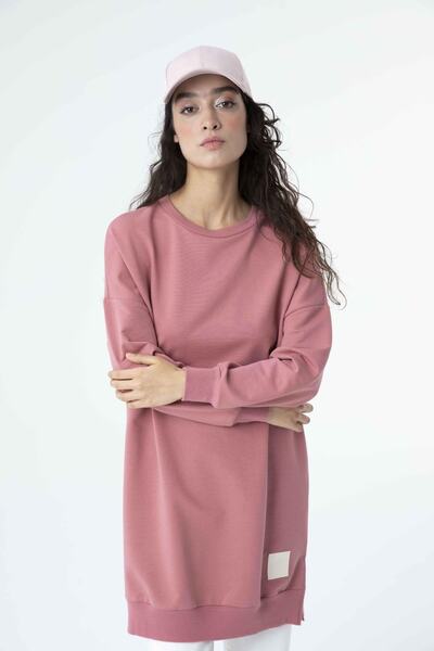 Soul 30644 Kadın Basıc Tunik Sweat