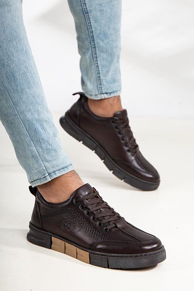 Yağlıoğlu Kundura Yağlıoğlu Genuine Leather 4061 Casual Men's Shoes