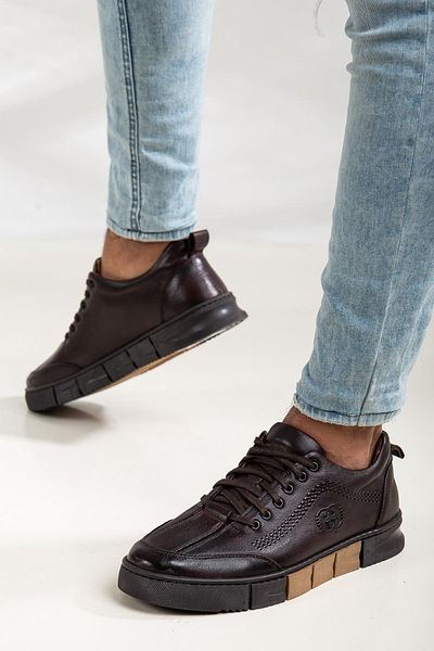 Yağlıoğlu Kundura Yağlıoğlu Genuine Leather 4061 Casual Men's Shoes