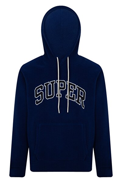 Superfly Hanorac albastru pentru transpirație pentru bărbați 23207-21