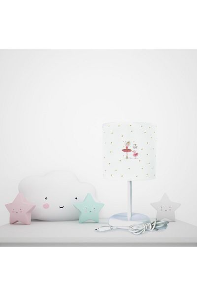 BAMBAŞKA MODA Educational Letter and Animal Figure Lampshade