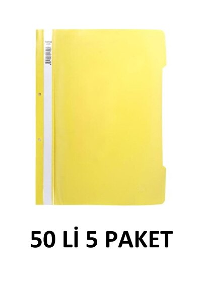 Noki 5 عبوات من الملفات السلكية الصفراء 50 قطعة