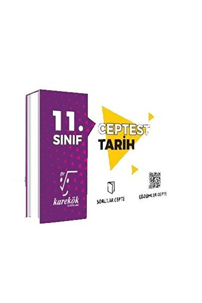 Karekök Yayınları Karekök 11. Sınıf Cep Test Tarih