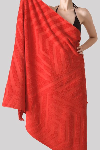 COTTONMANIA Ceu Coral - اتجاه صيفي جديد 100 × 180 سممنشفة الشاطئ الفاخرة