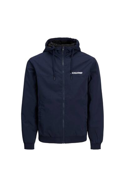 Jack & Jones Ceket Rush Hood Bomber 12200208-nvy