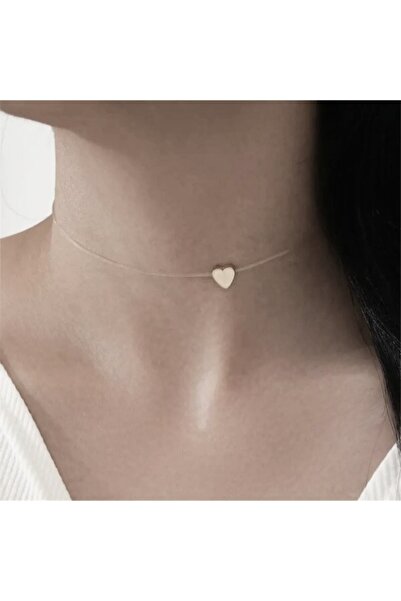 TakıConcept Kalp Hayalet Choker Kolye