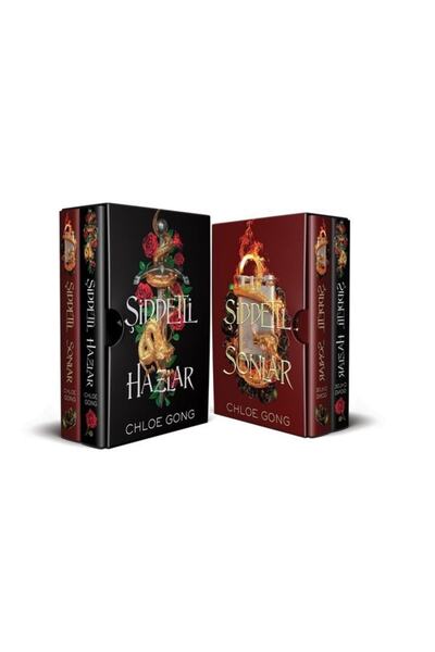 Martı Yayınları Şiddetli Hazlar Serisi Seti 2 Kitap Takım  Kutulu