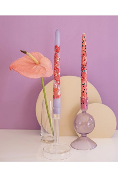 STUDIO SOI CANDLE&MORE 2’li Şamdan Mumu Seti