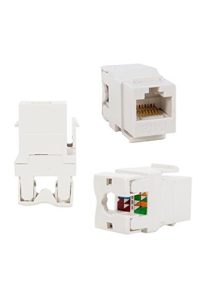 HQ SPEED Hqspeed Keystone Cat6 Jack Patch Panel Için