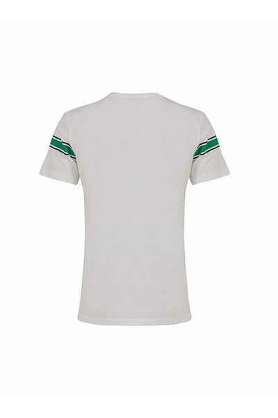 Ltb Pıteha Men's Crew Neck Printed Slim Fit T-shirt White