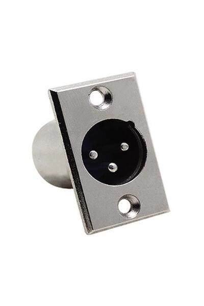 HQ SPEED HqSpeed XLR Canon Şase Erkek 3 Pin Konnektör 10 Adet – Panel Montaj ...