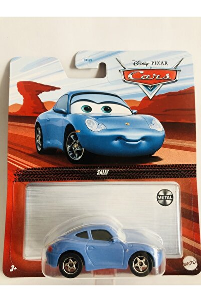 mattel 2022 Yeni - New Disney Pixar Cars Sally Mavi Araba 1:64 Ölçek Marka