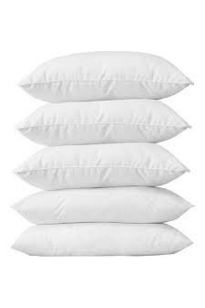 AYHOME 5 Piece Pillow Set Dowry Pillow 800 gr White Color Anti Allergic Anti Bacterial Pillow