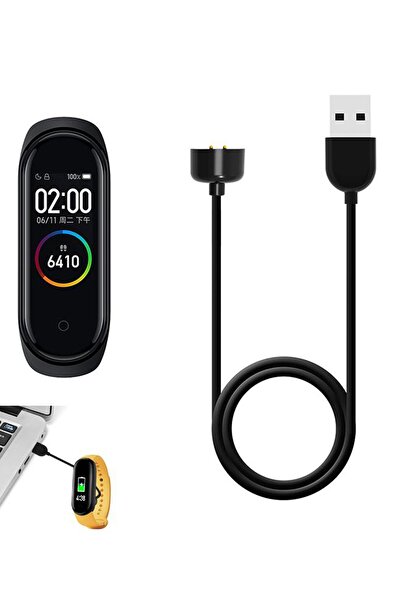 OBRAX Xiaomi Mi Band 5 Usb Şarj Cihazı Dock Kablosu