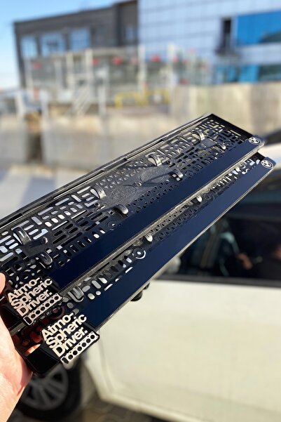 Pleksimanya Atmospheric Driver Bmw Uyumlu Logolu Takmatik Plakalık Çift