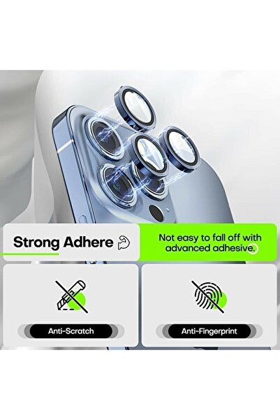 REON Iphone 13 Pro Ve 13 Pro Max Uyumlu Kamera Lens Koruyucu