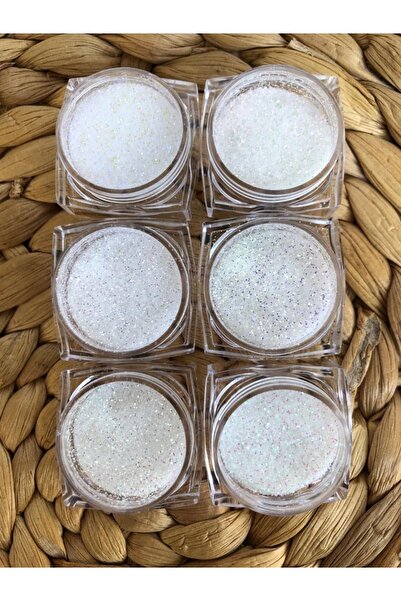 rimella Holografik Pure Ekstra Mikro Sim Tırnak Simi 5 Ml/5 Gr 6 Adet Set