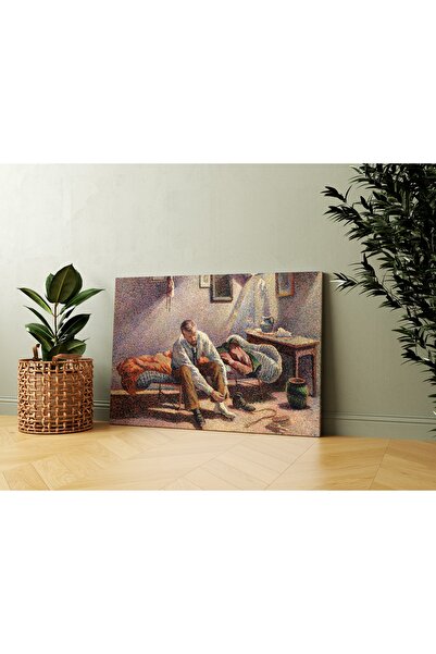 Carmen Maximilien Luce - Morning, Interior Kanvas Tablo