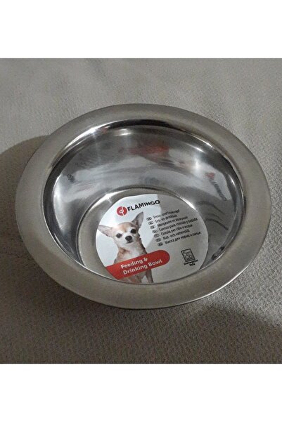 Flamingo Çelik Kedi Köpek Mama Kabı 11 Cm 200 ml