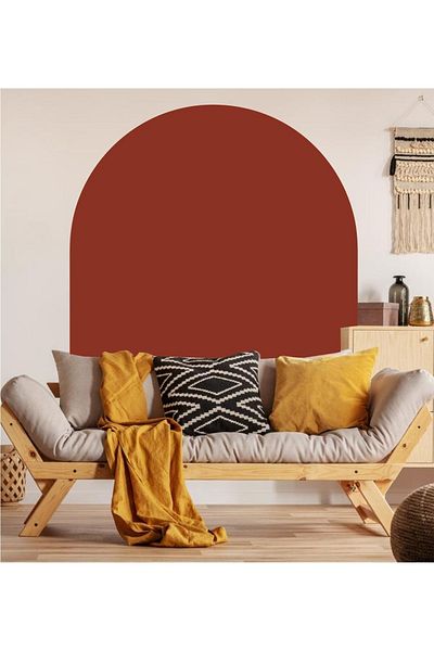 Piksel Grafik Autocolant de perete boem pe jumătate oval