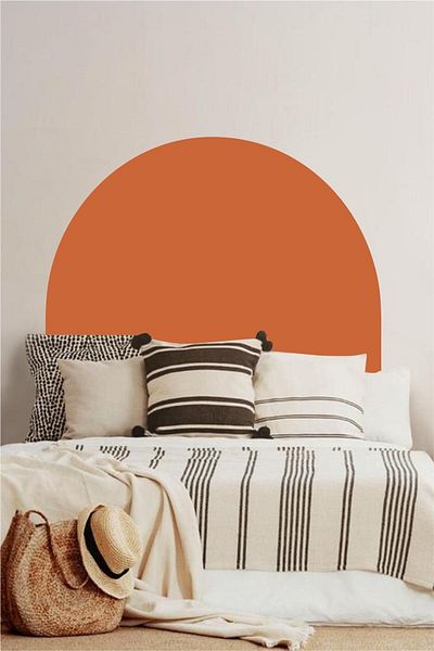 Piksel Grafik Αυτοκόλλητο τοίχου Half Oval Bohemian