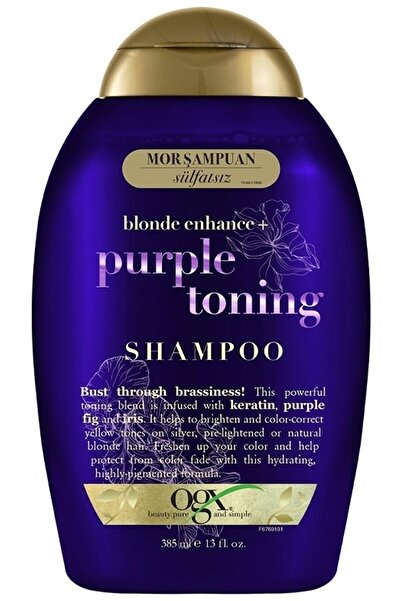 OGX Turunculaşma Karşıtı Purple Toninig Sülfatsız Mor Şampuan 385 ml
