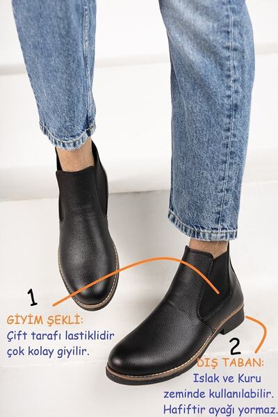 Tunnel Unisex Chelsea Cilt Deri Bot Tn2102