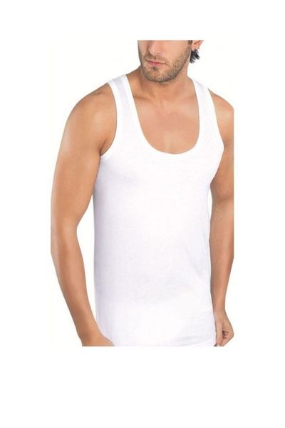 TEKKAPLAN Modal Super Thin Summer Men's Tank Top Pack of 6