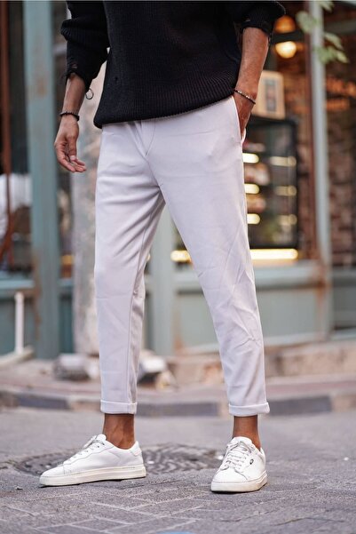 MFU collection Чоловічі брюки з вузьким кроєм і подвійними штанинами